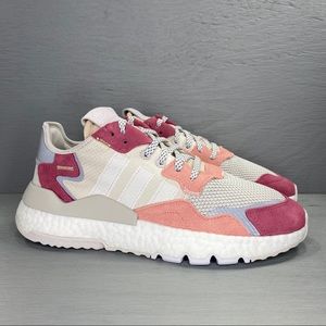 Adidas Nite Jogger Pink Cream Lifestyle Shoe